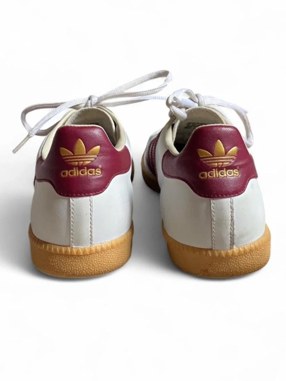 Vintage Adidas Samba OG Sneakers Men’s US 11 / EU 45 1/3 | White $ Burgundy